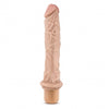 Dr Skin Vibrating Realistic Cock Vibe 9.75 inch Beige