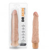 Dr Skin Vibrating Realistic Cock Vibe 9 Inch Beige