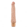 Dr Skin Vibrating Realistic Cock Vibe 9 Inch Beige