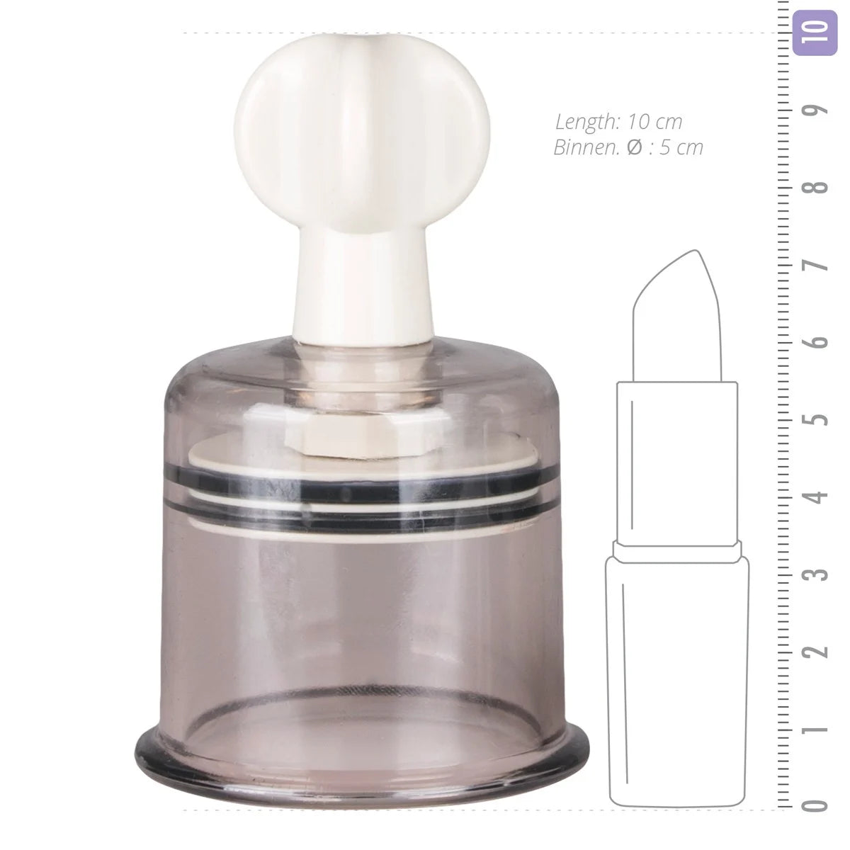 Easytoys Fetish Collection SUPER TWIST SUCKERS 2 Powerful Nipple Suckers