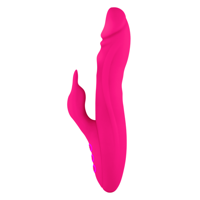 FemmeFunn Booster Rabbit Dual Stimulating Rotating Rabbit Vibrator with Booster Button