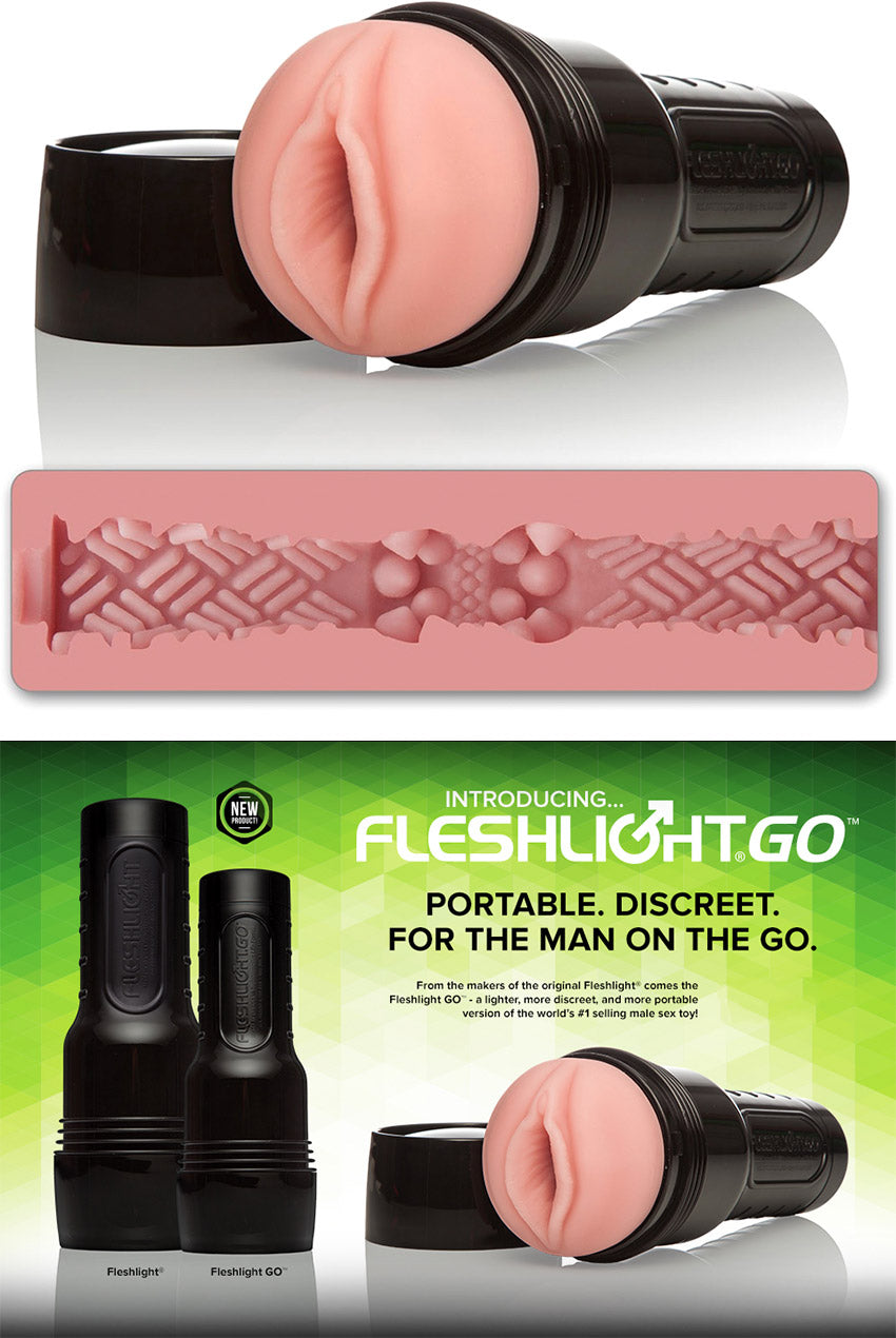 Fleshlight GO Surge Pink Lady SuperSkin Vagina Masturbator for Men