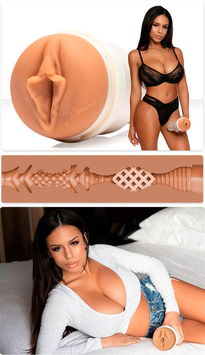 Fleshlight Girls Autumn Falls Cream Textured Male Masturbator