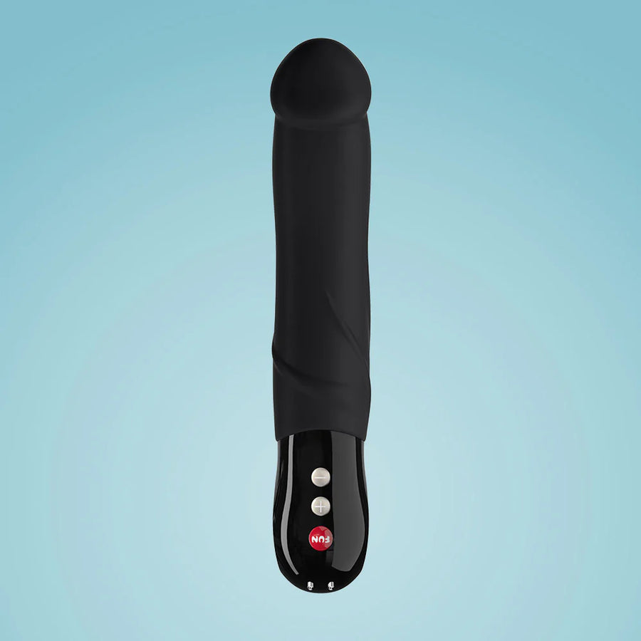 Fun Factory BIG BOSS XL G Spot Vibrating Dildo Black Vibrator includes FREE TOYBAG