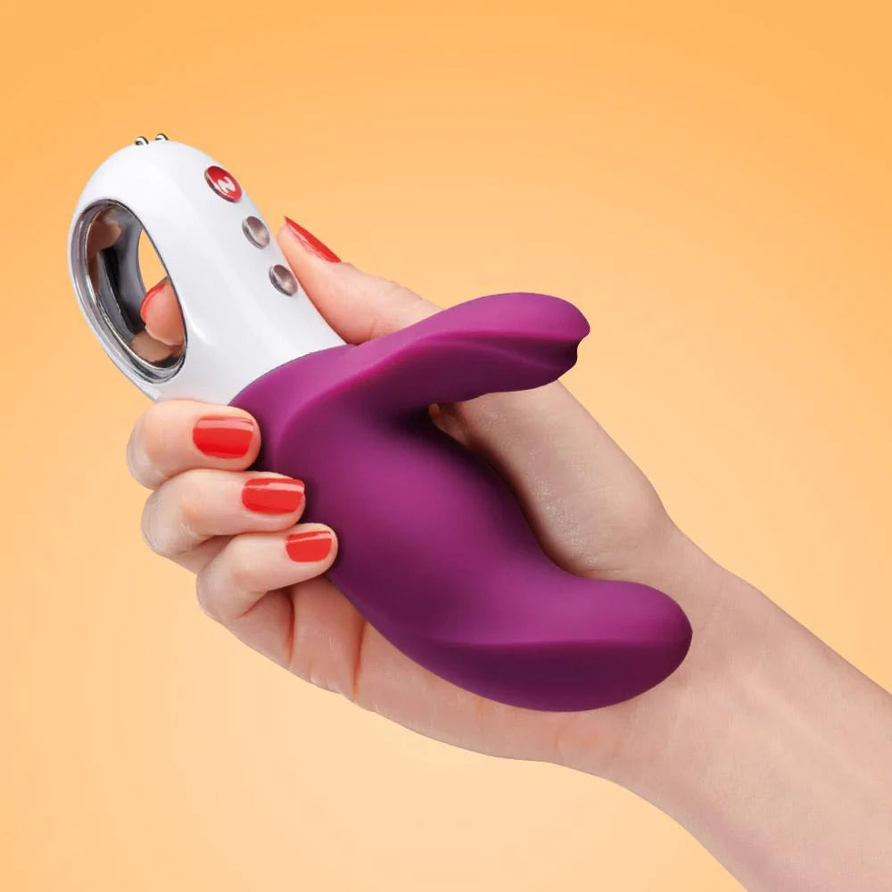 Fun Factory MISS BI DUAL ACTION G-SPOT RABBIT VIBRATOR And PROSTATE VIBRATOR with 36 Vibration Combos includes FREE TOYBAG