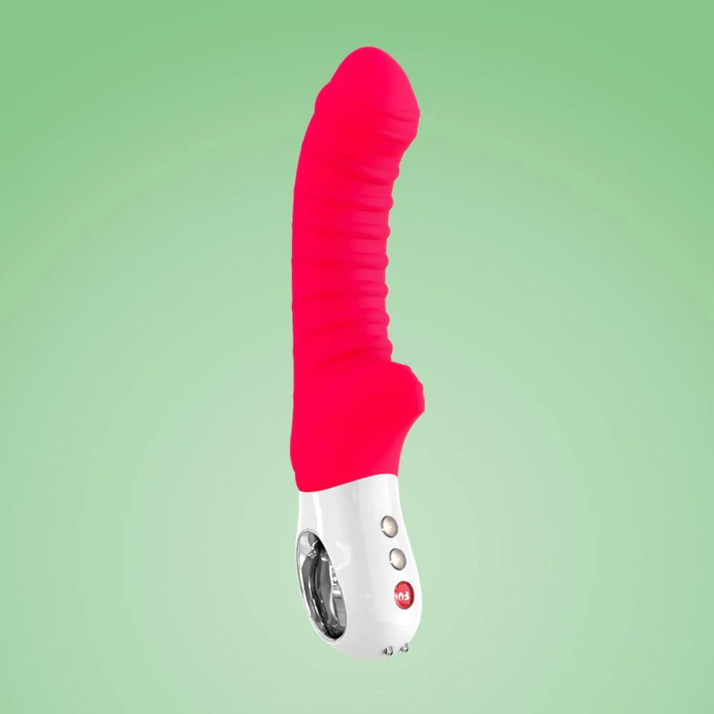 Fun Factory TIGER G-spot and Prostate Vibrator includes FREE TOYBAG RED