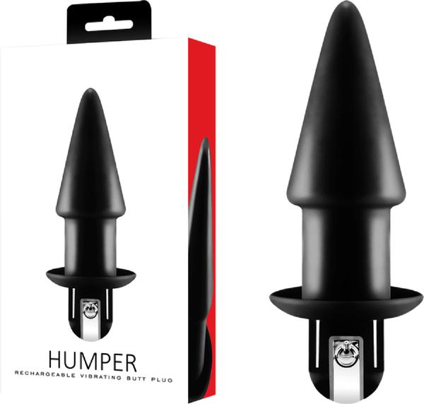 Excellent Power Humper Rechargeable Silicone Vibrating Butt Plug 