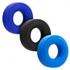 Hunkyjunk Huj 3 Pack Silicone Cock Rings