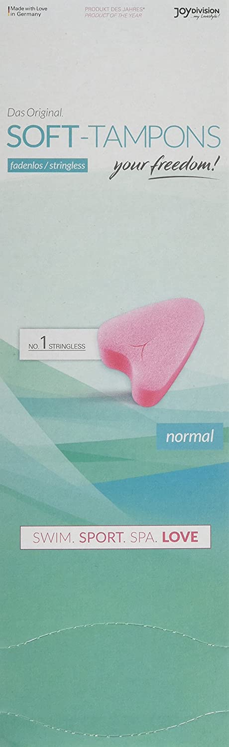 JOYDIVISION Soft tampons 10 Pack Stringless Soft Sponges
