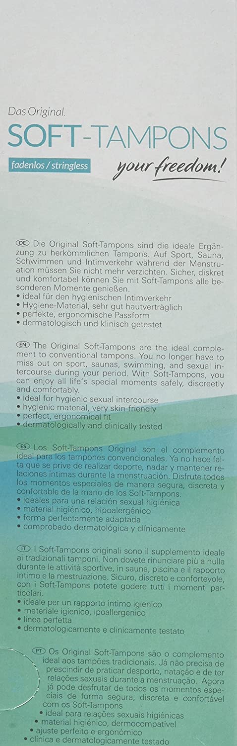 JOYDIVISION Soft tampons 10 Pack Stringless Soft Sponges