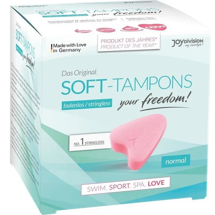 JOYDIVISION Soft tampons 3 Pack Stringless Soft Sponges