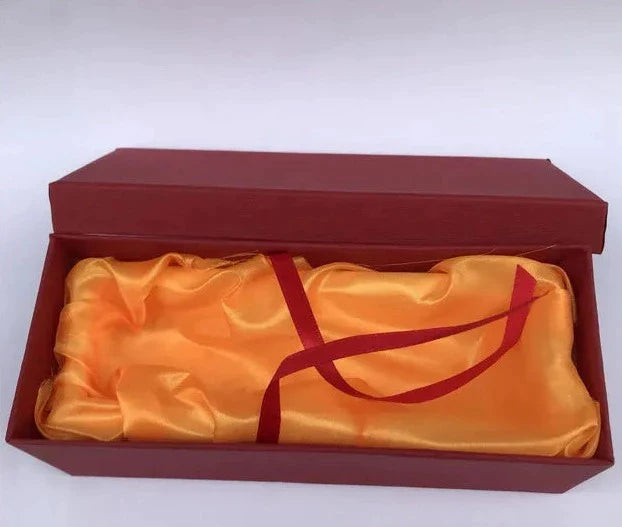 JOYGASMS 6.5 inch G-spot and P-spot Glass Beaded Double Ended Dildo Blue Pull Anal Beads