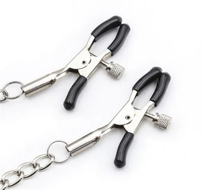 JOYGASMS Deluxe Ball Gag and Nipple Clamps