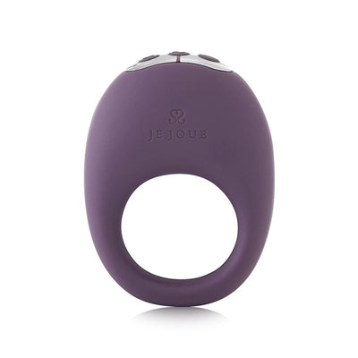Je Joue Mio Premium Silicone Vibrating Rechargeable Cock Ring Purple
