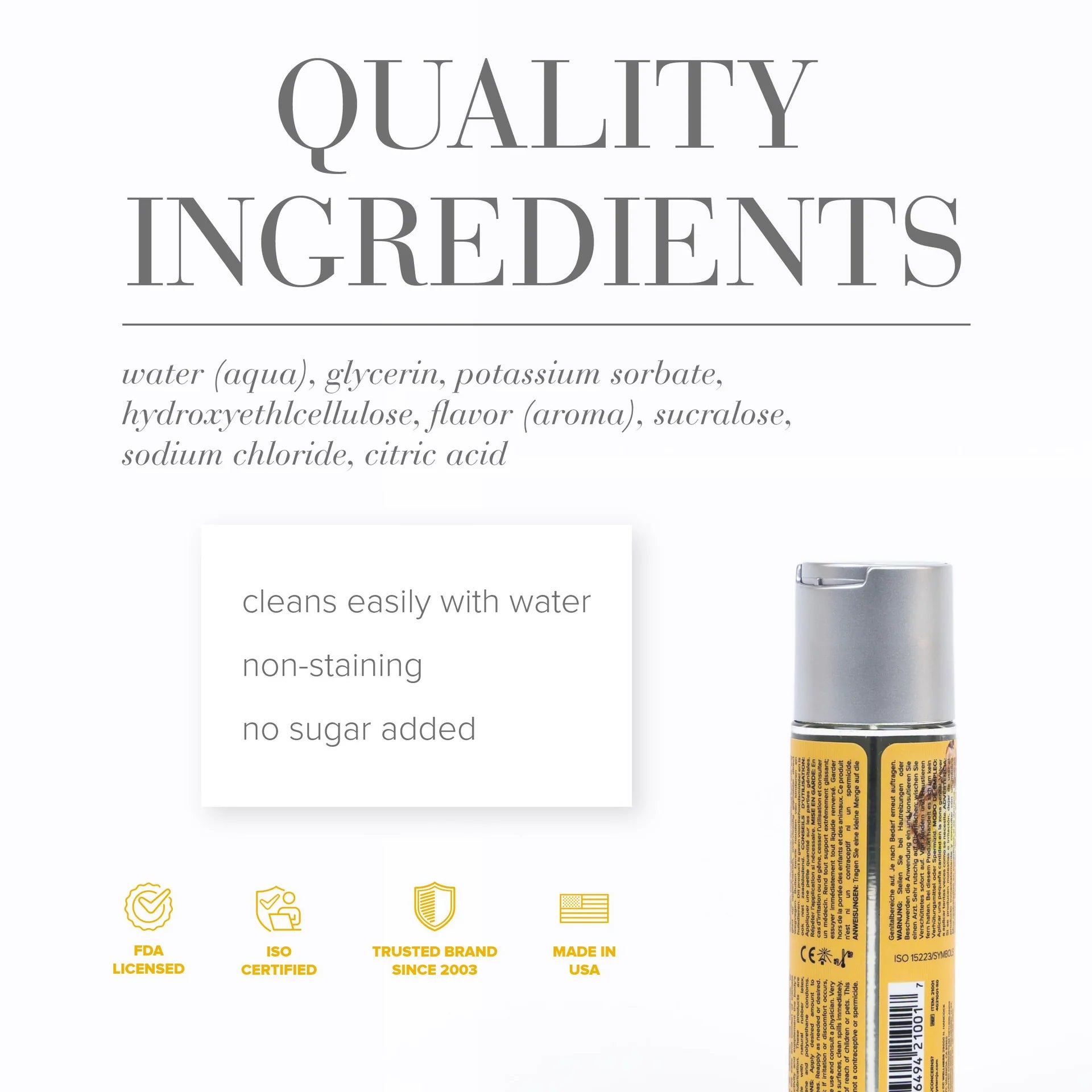 Jo COCKTAILS PINA COLADA Flavoured Water Based Lubricant 2oz / 60ml