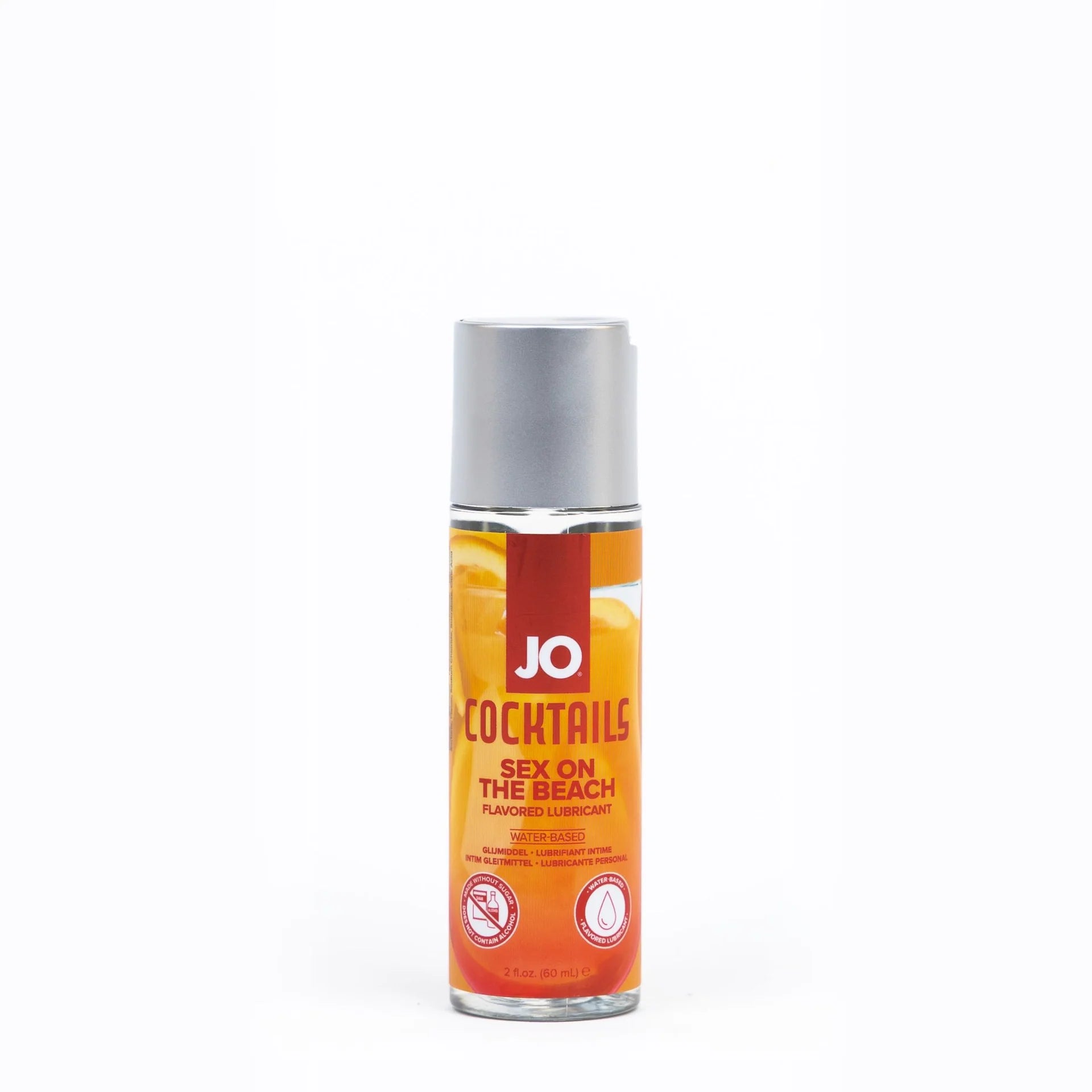 Jo COCKTAILS SEX ON THE BEACH Flavoured Water Based Lubricant 2oz / 60ml