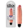 Pipedream King Cock 6 inch Vibrating Stiffy Flesh Realistic Vibrator