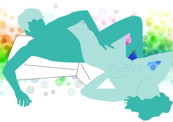 Liberator WEDGE RAMP COMBO Black Sex Furniture Pillow