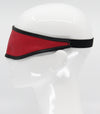Love in Leather Red Leather Total Blockout Blindfold One Size