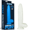 Lovetoy LUMINO PLAY GLOW IN THE DARK 10 inch Dildo with Balls and Suction Cup Mount Base