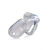Master Series CLEAR CAPTOR CLEAR CHASTITY CAGE Large