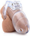 Master Series CLEAR CAPTOR CLEAR CHASTITY CAGE Medium