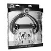 Master Series EQUINE SILICONE BIT GAG + NIPPLE CLAMPS