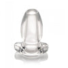 Master Series GAPE GLORY Hollow Anal Plug Clear Large Butt Plug