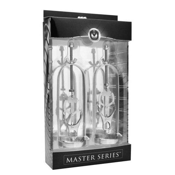 Master Series GUILLOTINE Stainless Steel Clover Clamp Nipple Stretchers