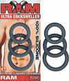 Nasstoys Ram Ultra Cocksweller 3 Pack Silicone Cock Rings