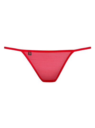Obsessive Sexy Lingerie Luiza Thong Red Lace G-String