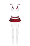 Obsessive Sexy Lingerie Schooly School Girl 5 Piece Costume Set