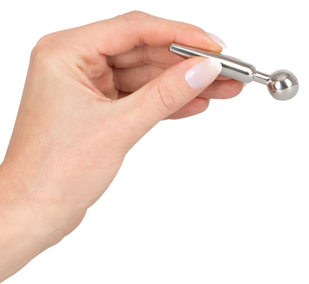 Orion Penis Plug Cum-Thru-Hollow Stainless Steel Plug