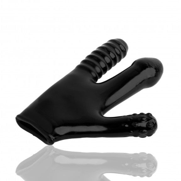 Oxballs CLAW PENETRATOR PEGGER GLOVE Black Dildo Glove