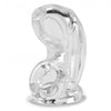 Oxballs Cock Lock Chastity Play and Packer Clear Cock Cage