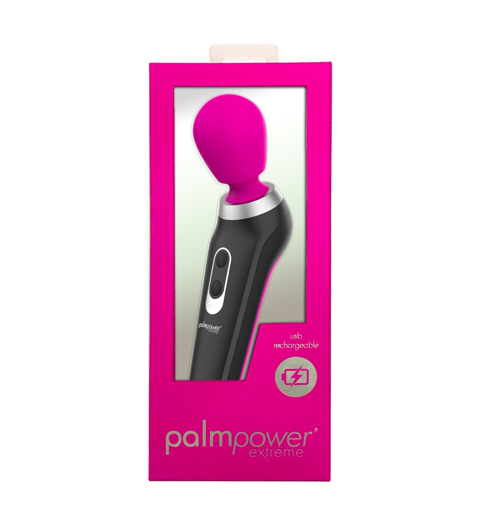 PalmPower EXTREME Cordless Rechargeable Body Wand Massager