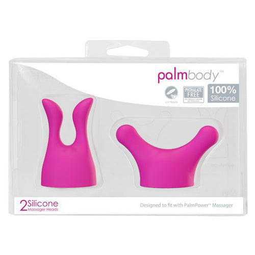 Palmpower Palmbody Attachments 2 Silicone Massager Heads