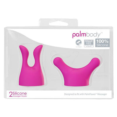 Palmpower Palmbody Attachments 2 Silicone Massager Heads
