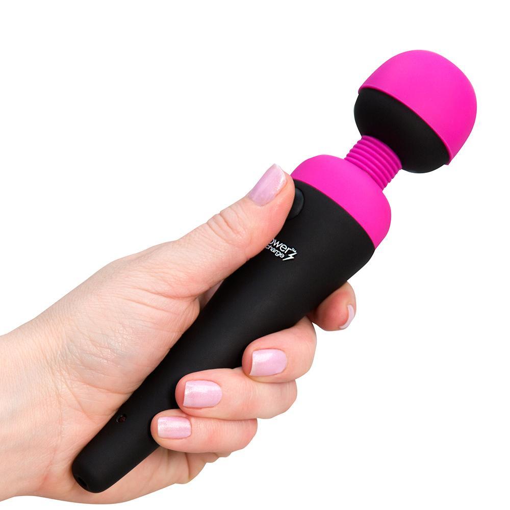 Palmpower Recharge Cordless Rechargeable (Waterproof) Body Wand Massager