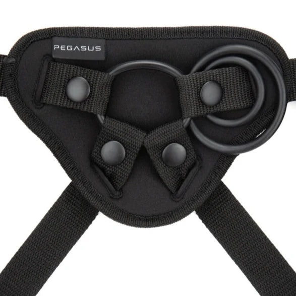 Pegasus 6 inch P-Spot / G-Spot Peg Rechargeable Remote Controlled Pegging Set includes Adjustable Harness