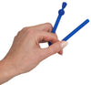 Penis Plug Piss Play with Stopper Ø 7 mm Blue Silicone Flexible Hollow Dilator