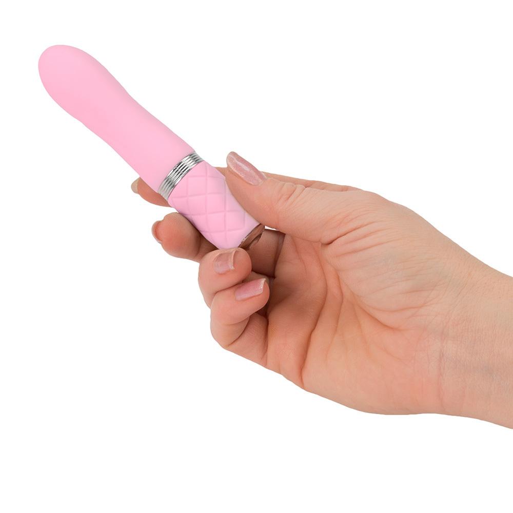 Pillow Talk FLIRTY Powerful Rechargeable Mini Bullet Vibrator with Swarovski Crystal