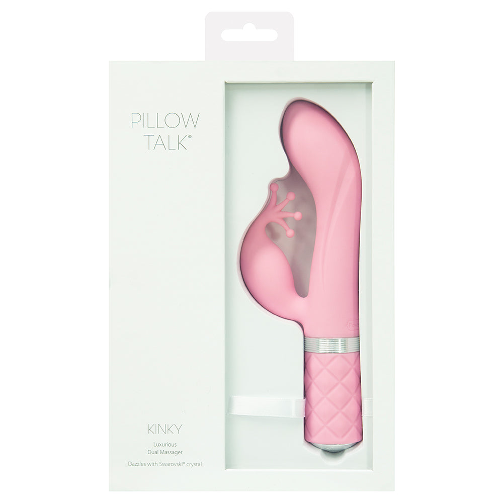 Pillow Talk Kinky Powerful Rechargeable Vibrator with Swarovski Crystal