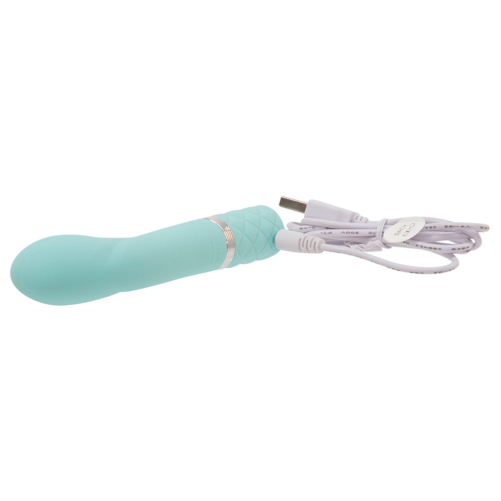 Pillow Talk RACY Powerful Rechargeable Mini G Spot Vibrator with Swarovski Crystal