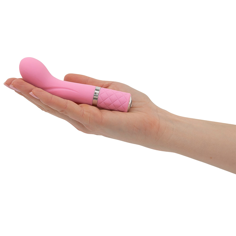 Pillow Talk RACY Powerful Rechargeable Mini G Spot Vibrator with Swarovski Crystal