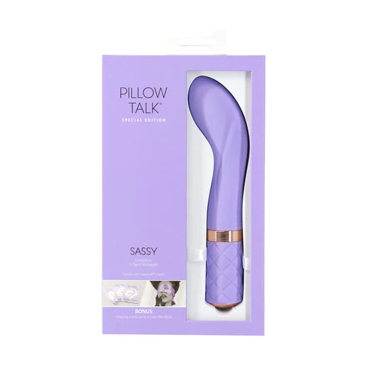 Pillow Talk Sassy G-Spot Vibrator Purple