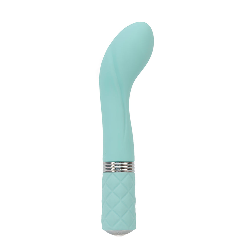 Pillow Talk Sassy Powerful Rechargeable Silicone G Spot Vibrator with Swarovski Crystal 