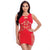 Pink Lipstick Lingerie DYNAMITE DIVA DRESS Red