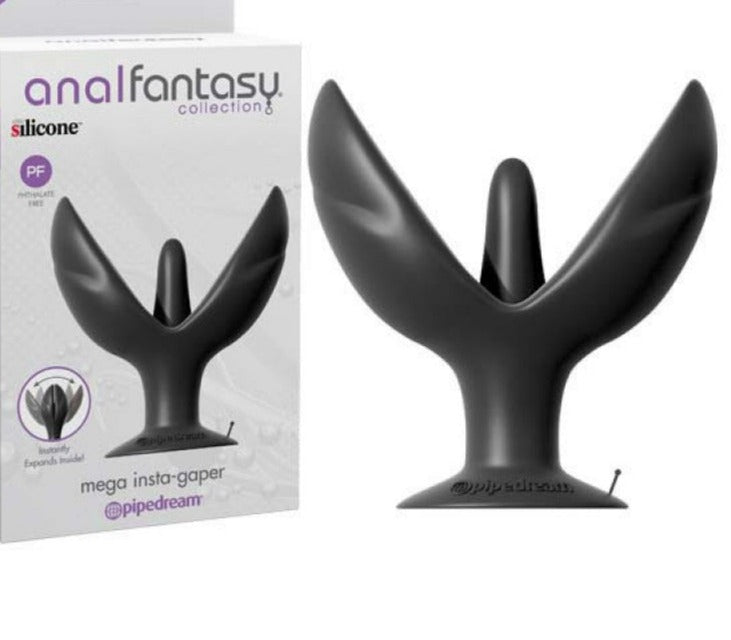 Pipedream Anal Fantasy Collection Mega Insta Gaper Butt Plug Black - Adult Superstores Rockdale Pipedream Anal Fantasy Collection Mega Insta Gaper Butt Plug Black - Adult Superstores Rockdale
