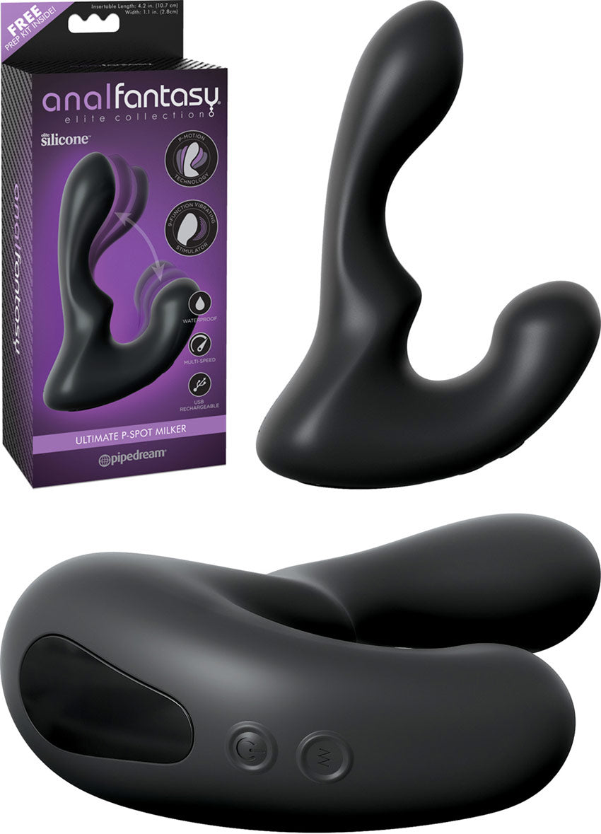 Pipedream Anal Fantasy Elite Rechargeable Ultimate P Spot Milker Prostate Vibrator 